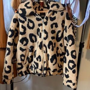 Cheetah print jacket